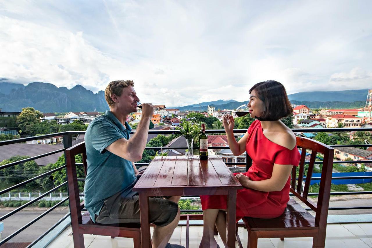 Annecy Hotel Vang Vieng Eksteriør bilde